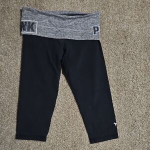 2 Tone Bling Foldover Leggings 2015 Capri